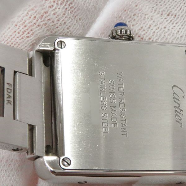 カルティエ タンクソロ SM W5200013 Cartier 腕時計 シルバー文字盤