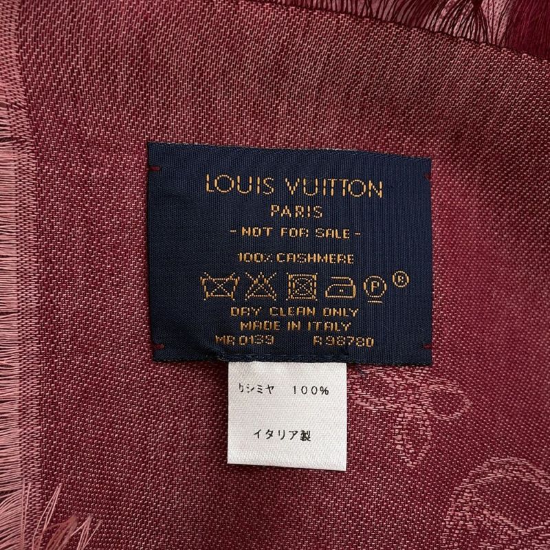 ルイヴィトン ストール ショール・モノグラム カシミヤ R98780 LOUIS VUITTON スカーフ