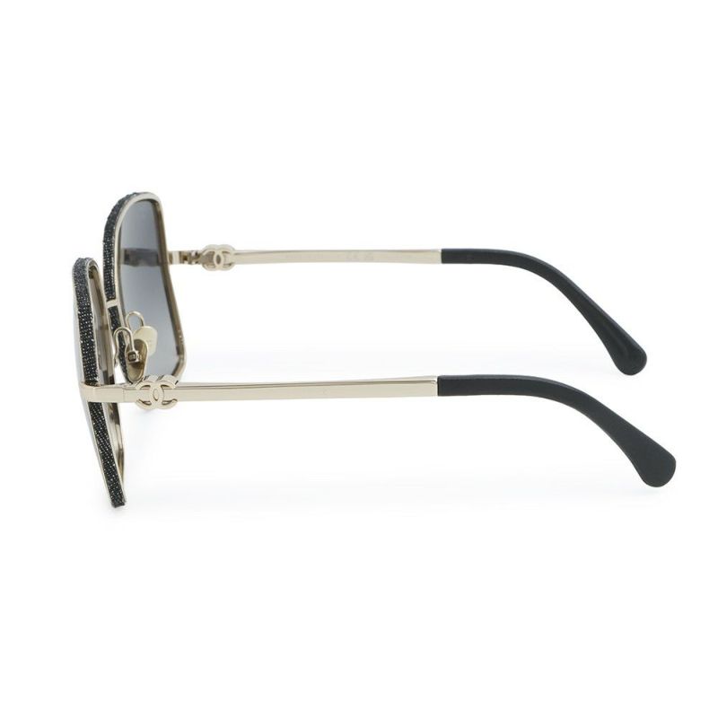 シャネル サングラス スクエア シェイプ デニム 4288Q CHANEL アイウェア