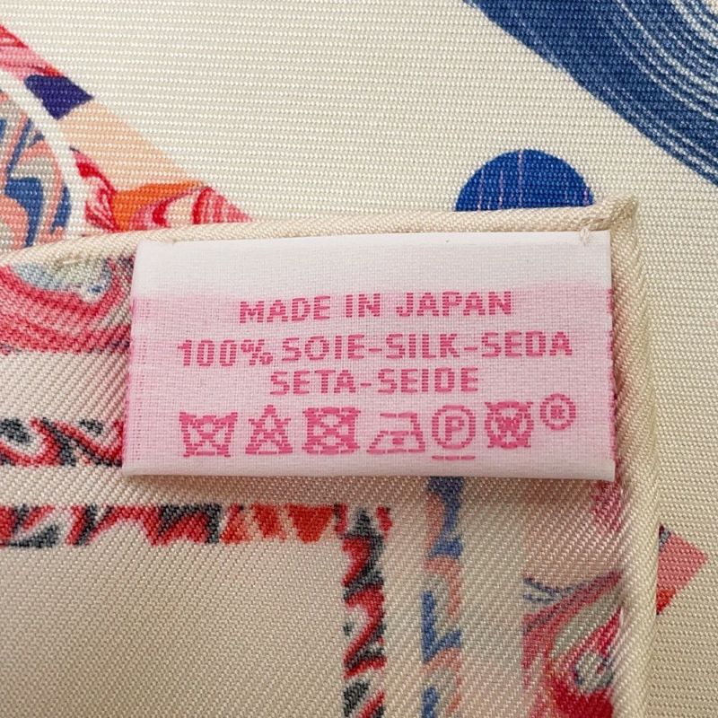 エルメス スカーフ カレ90 レ・ムスタングマーブル LES MUSTANGS MARBLE HERMES シルク 京都マーブル