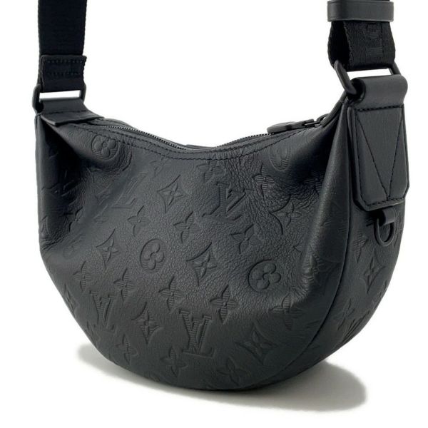 ルイヴィトン ショルダーバッグ モノグラム・シャドウ ハンモックバッグ M12510 LOUIS VUITTON ヴィトン バッグ 黒 ブラック