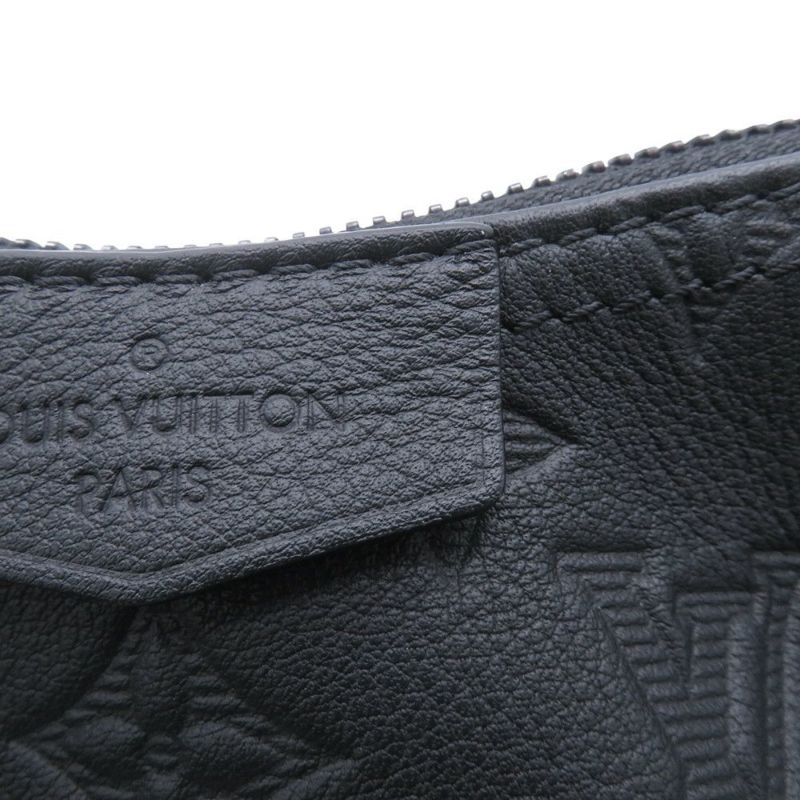ルイヴィトン ショルダーバッグ モノグラム・シャドウ ハンモックバッグ M12510 LOUIS VUITTON ヴィトン バッグ 黒 ブラック