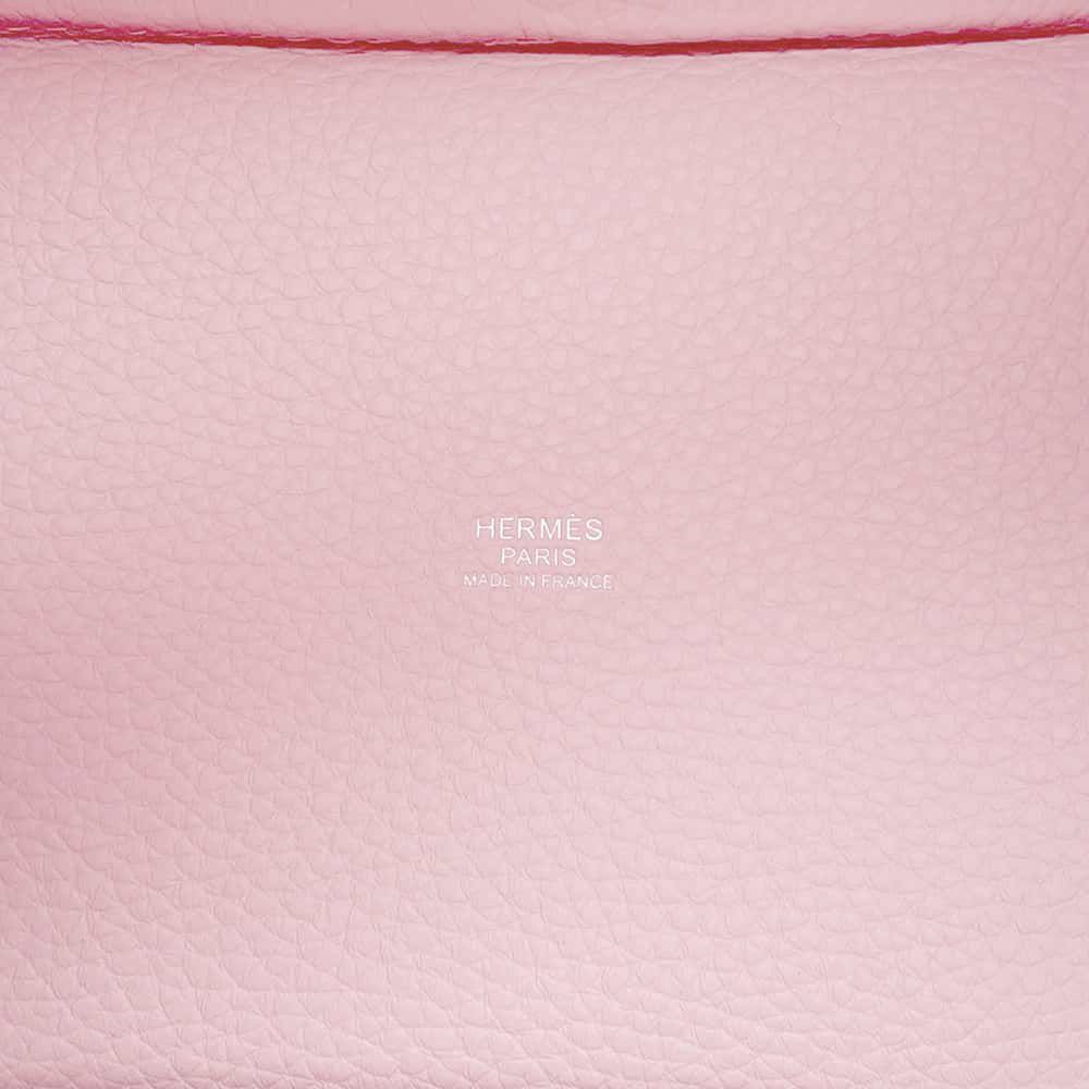 エルメス ハンドバッグ ピコタンロックPM ローズサクラ/シルバー金具 トリヨンクレマンス W刻印