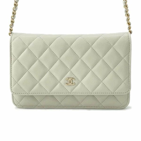 シャネル チェーンウォレット クラシック マトラッセ ココマーク キャビアスキン AP0250 CHANEL 財布 安心保証 |  中古・新品ブランド販売ギャラリーレア公式通販