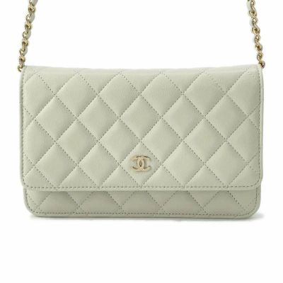 シャネル チェーンウォレット クラシック マトラッセ ココマーク ラムスキン AP0250 CHANEL 財布 安心保証 |  中古・新品ブランド販売ギャラリーレア公式通販