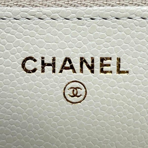 シャネル チェーンウォレット クラシック マトラッセ ココマーク キャビアスキン AP0250 CHANEL 財布