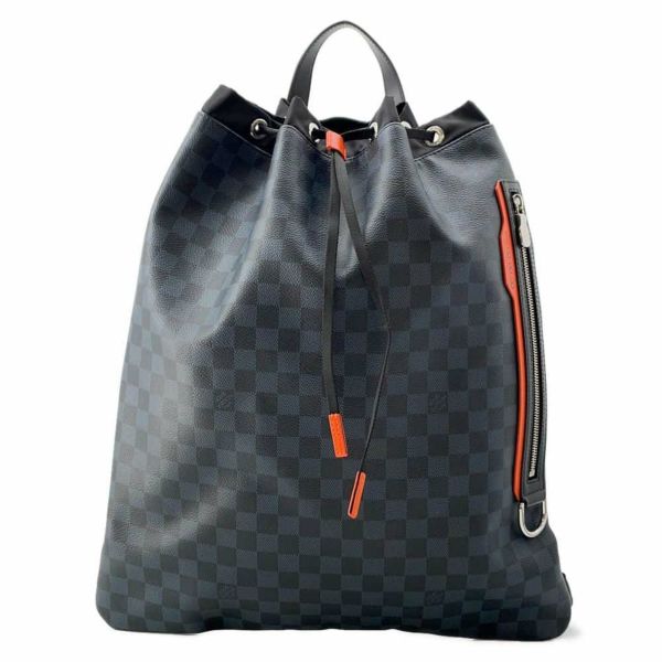 ルイヴィトン リュック ダミエ・コバルト ジム・バックパック N40170 LOUIS VUITTON メンズ ブラック 黒