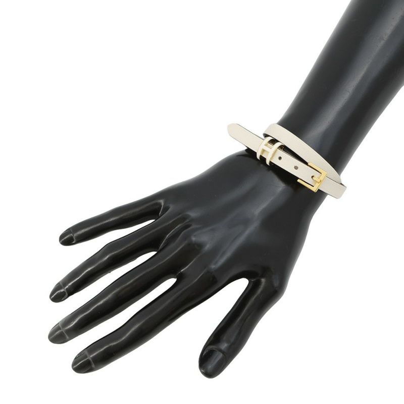 エルメス ブレスレット ポップH ドゥブルトゥール ナタ/ゴールド金具 スイフト K刻印 サイズT2