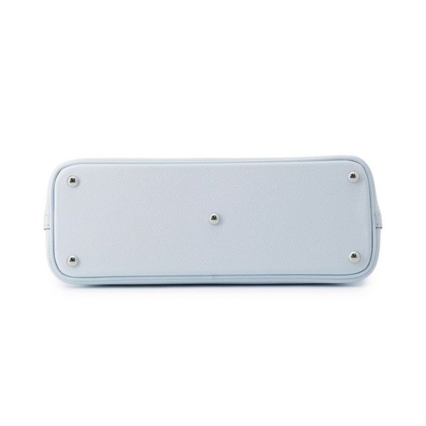 エルメス ハンドバッグ ボリード27 ブルーブリュム/シルバー金具 エプソン Y刻印 2wayショルダー