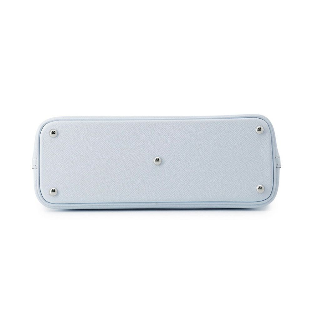 エルメス ハンドバッグ ボリード27 ブルーブリュム/シルバー金具 エプソン Y刻印 2wayショルダー