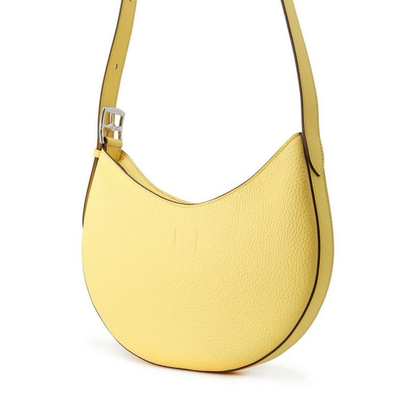 エルメス ショルダーバッグ プティ アルソン ジョーヌマンゴー/シルバー金具 トリヨンクレマンス K刻印