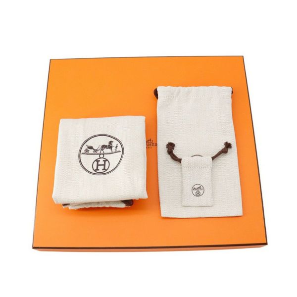 エルメス ショルダーバッグ プティ アルソン ジョーヌマンゴー/シルバー金具 トリヨンクレマンス K刻印