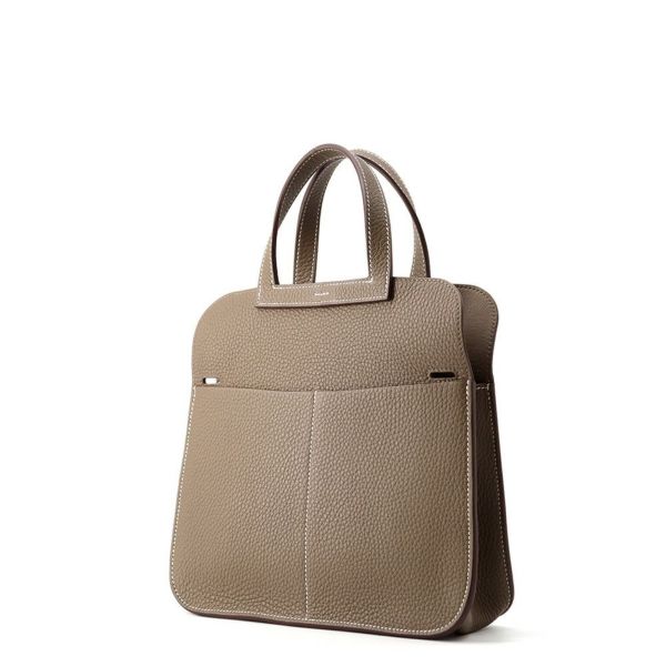 エルメス ハンドバッグ アルザン25 エトゥ―プ/ゴールド金具 トリヨンクレマンス K刻印 2wayショルダー