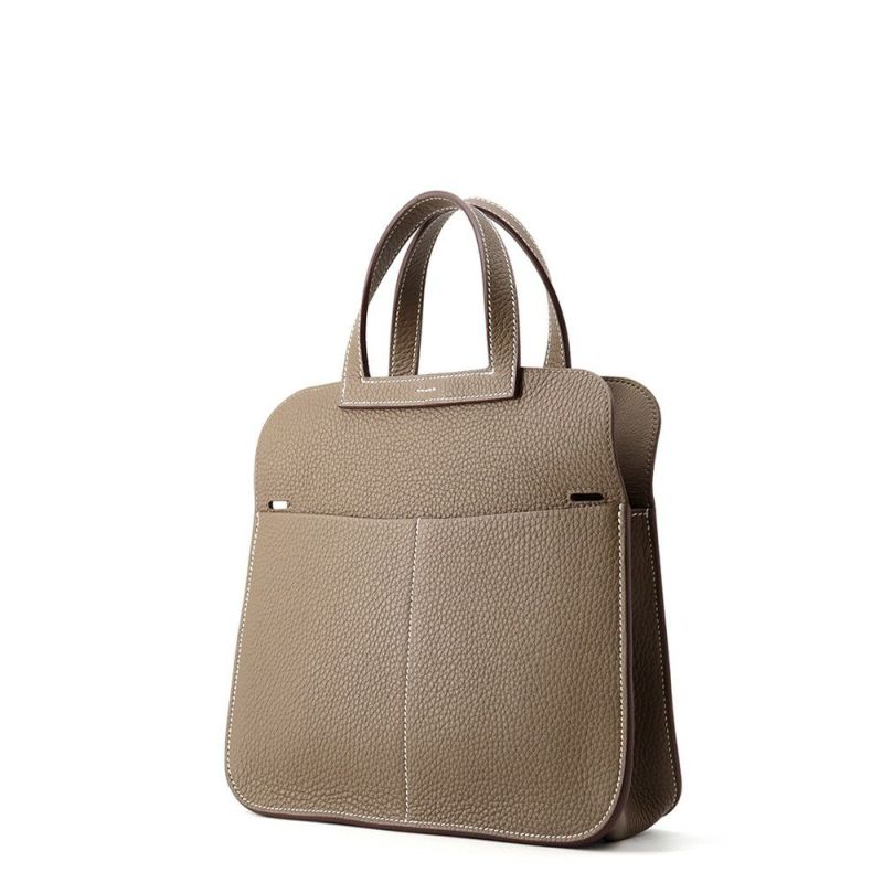 エルメス ハンドバッグ アルザン25 エトゥ―プ/ゴールド金具 トリヨンクレマンス K刻印 2wayショルダー