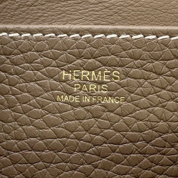 エルメス ハンドバッグ アルザン25 エトゥ―プ/ゴールド金具 トリヨンクレマンス K刻印 2wayショルダー