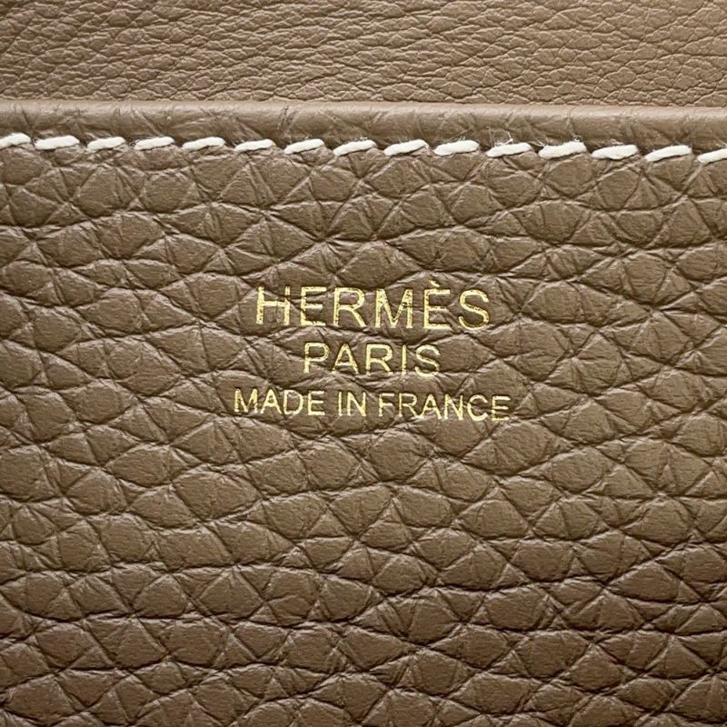 エルメス ハンドバッグ アルザン25 エトゥ―プ/ゴールド金具 トリヨンクレマンス K刻印 2wayショルダー