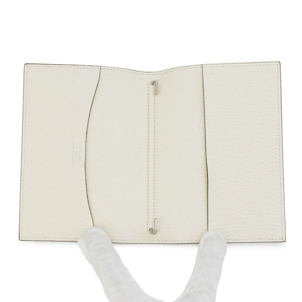 エルメス 手帳カバー アジェンダ PM ナタ/シルバー金具 シェブルミゾル K刻印 HERMES カバー