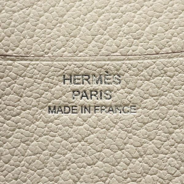 エルメス 手帳カバー アジェンダ PM ナタ/シルバー金具 シェブルミゾル K刻印 HERMES カバー