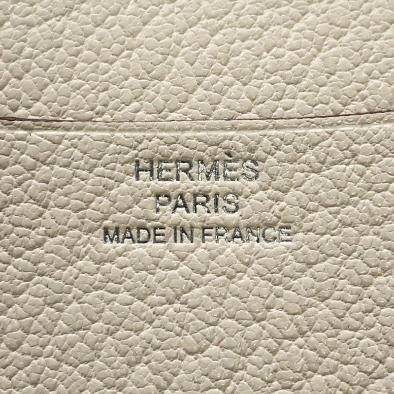 エルメス 手帳カバー アジェンダ PM ナタ/シルバー金具 シェブルミゾル K刻印 HERMES カバー
