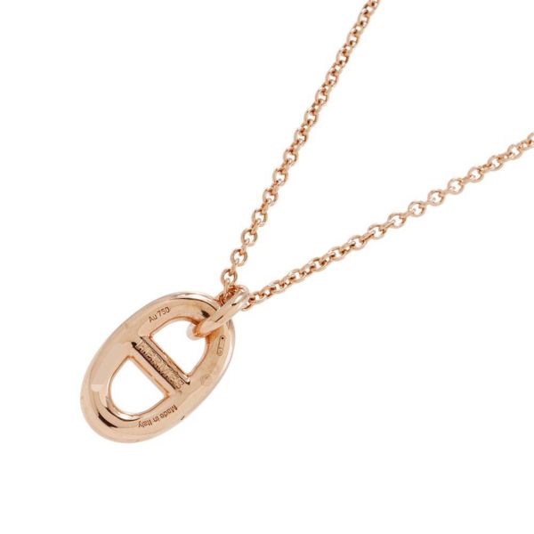 エルメス ネックレス シェーヌダンクル ファランドール K18PGピンクゴールド PM HERMES ジュエリー