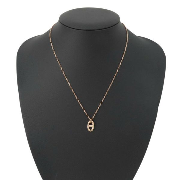 エルメス ネックレス シェーヌダンクル ファランドール K18PGピンクゴールド PM HERMES ジュエリー