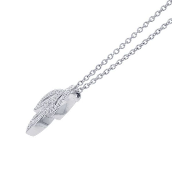 ハリーウィンストン ネックレス リリークラスター・ミニ・ペンダント ダイヤモンド 37P 計約0.19ct Pt950プラチナ PEDPSM1MLC