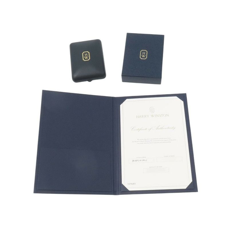 ハリーウィンストン ネックレス リリークラスター・ミニ・ペンダント ダイヤモンド 37P 計約0.19ct Pt950プラチナ PEDPSM1MLC