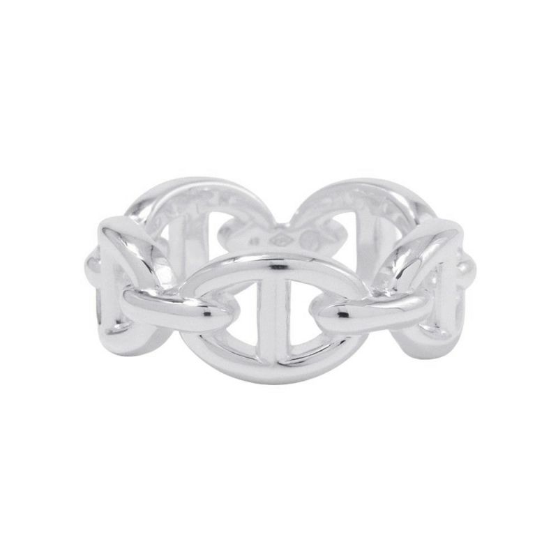 エルメス リング シェーヌダンクル アンシェネPM Enchainee SV925シルバー リングサイズ49 HERMES ジュエリー