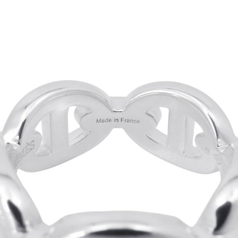 エルメス リング シェーヌダンクル アンシェネPM Enchainee SV925シルバー リングサイズ49 HERMES ジュエリー