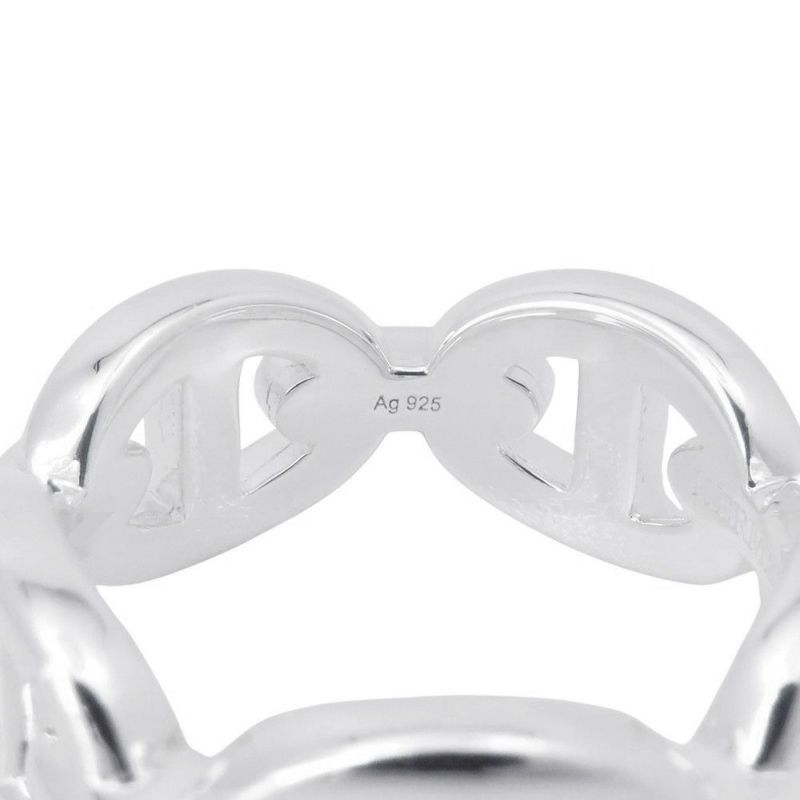 エルメス リング シェーヌダンクル アンシェネPM Enchainee SV925シルバー リングサイズ49 HERMES ジュエリー