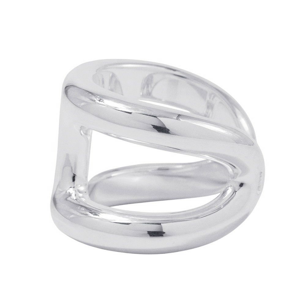 エルメス リング オスモズGM Osmose SV925シルバー リングサイズ51 HERMES ジュエリー 指輪