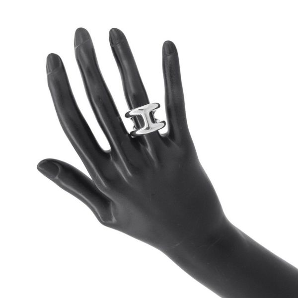 エルメス リング オスモズGM Osmose SV925シルバー リングサイズ51 HERMES ジュエリー 指輪