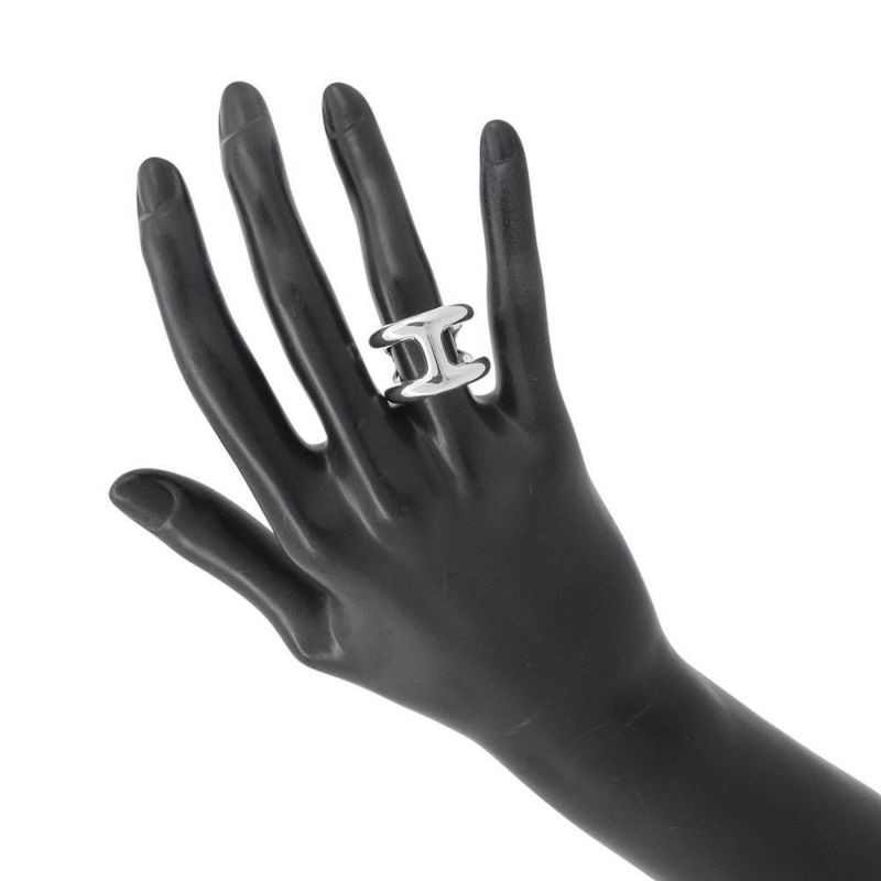 エルメス リング オスモズGM Osmose SV925シルバー リングサイズ51 HERMES ジュエリー 指輪