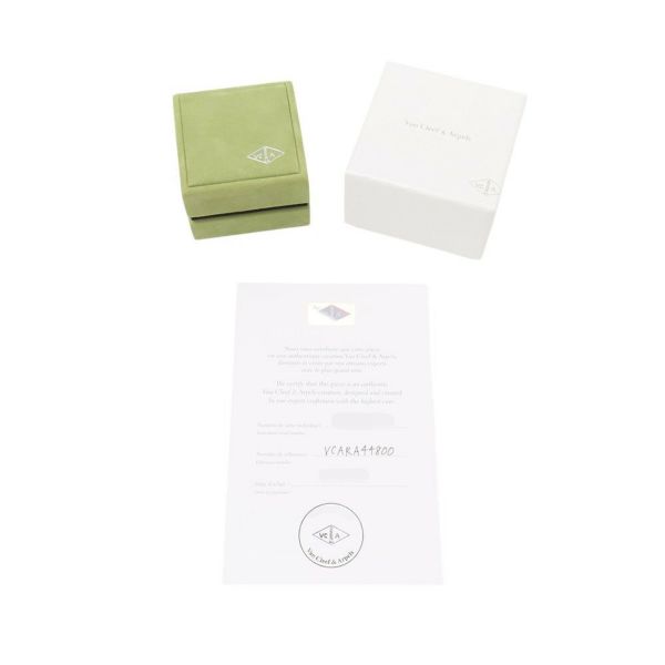 ヴァンクリーフ&アーペル ピアス スウィート アルハンブラ ピアス マザーオブパール K18YGイエローゴールド VCARA44800