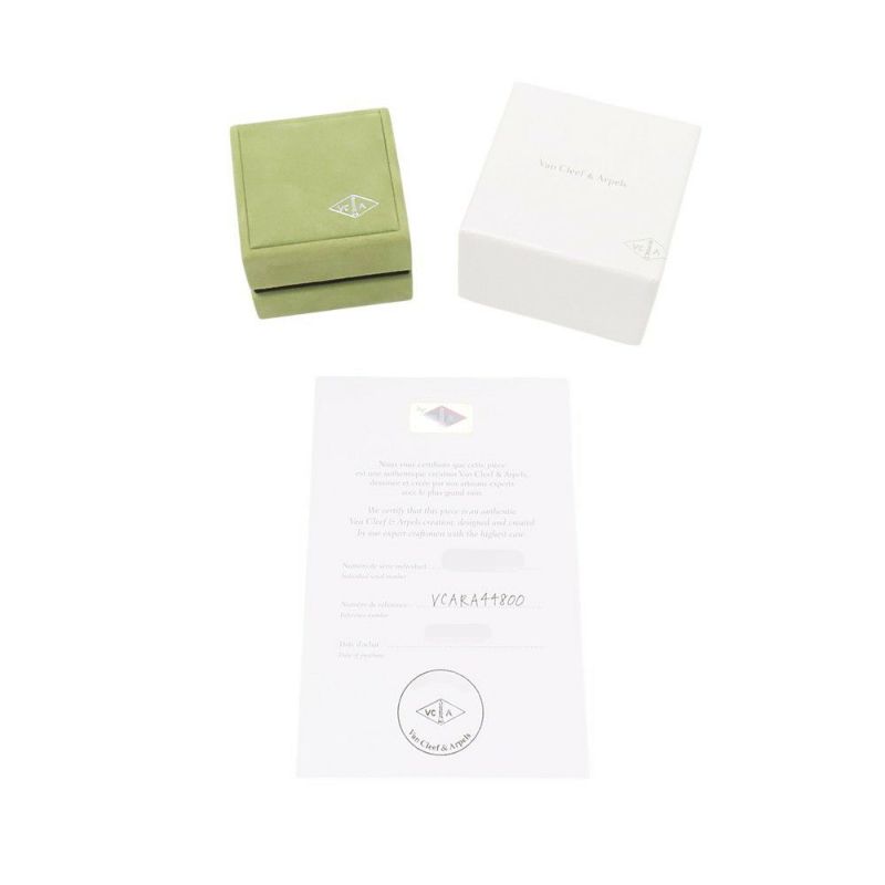 ヴァンクリーフ&アーペル ピアス スウィート アルハンブラ ピアス マザーオブパール K18YGイエローゴールド VCARA44800