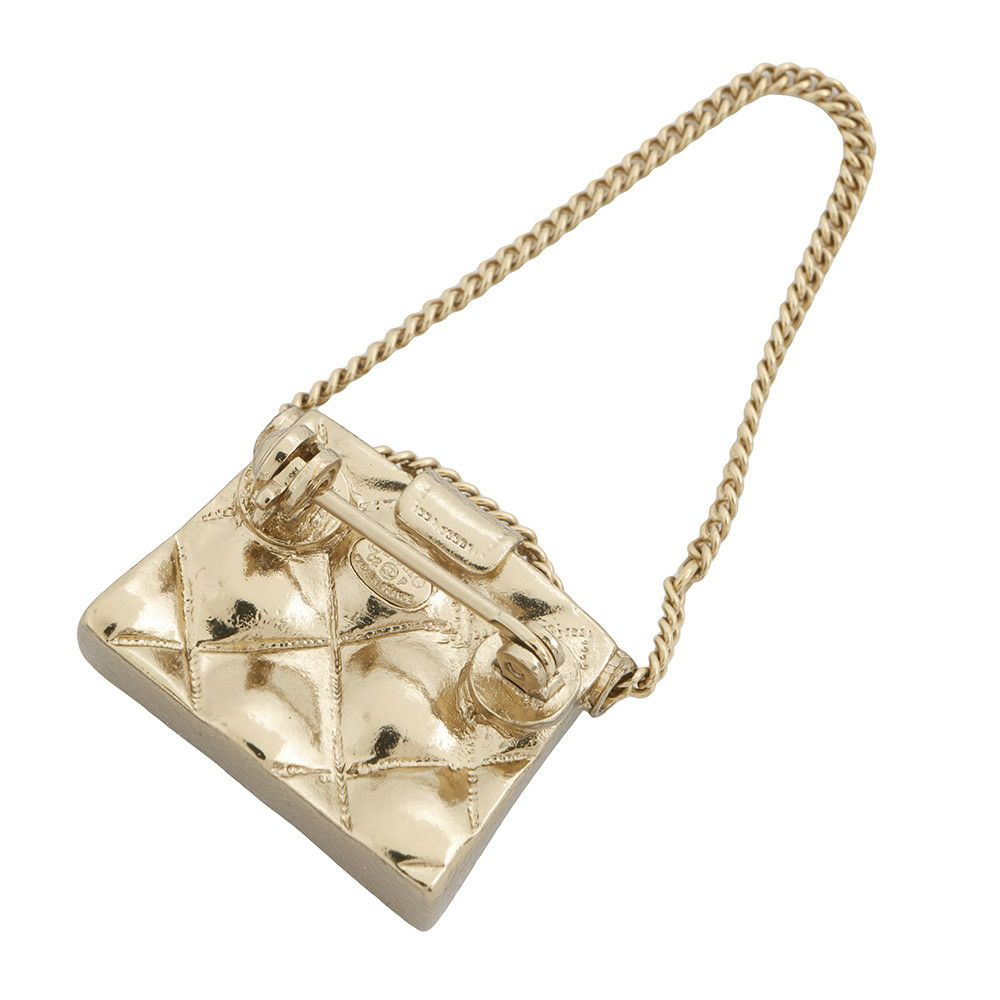 シャネル ブローチ マトラッセバッグ モチーフ ココマーク 02P CHANEL アクセサリー