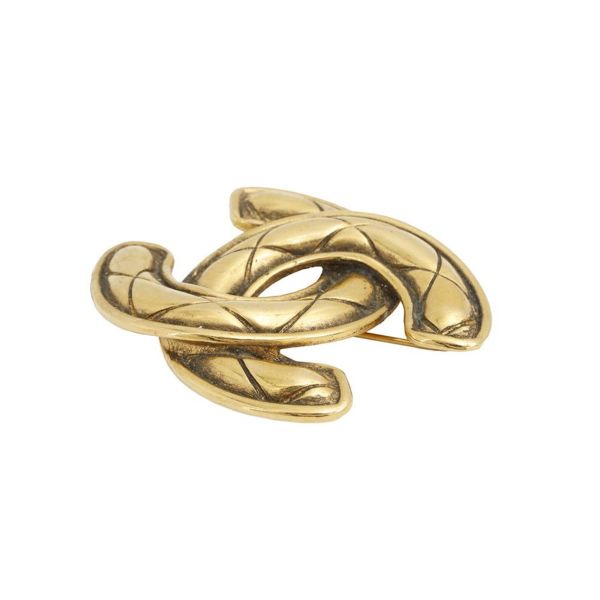 シャネル ブローチ ココマーク マトラッセ CHANEL アクセサリー