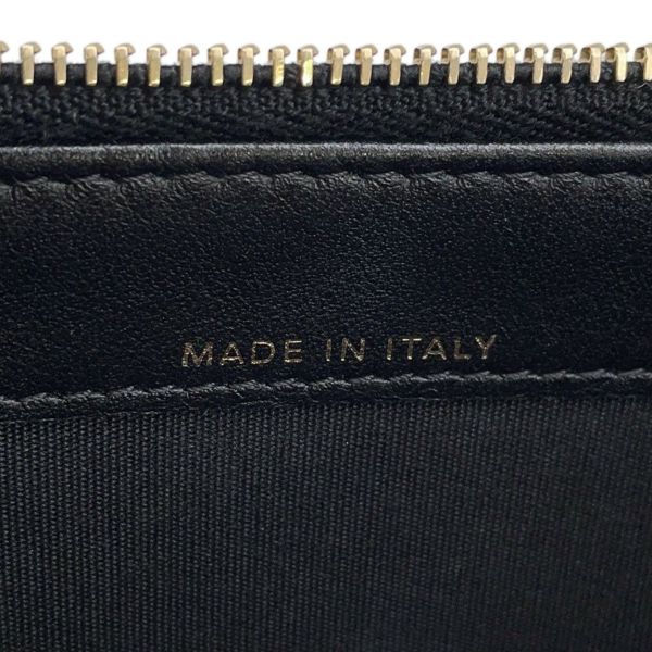 シャネル チェーンウォレット ボーイシャネル ココマーク キャビアスキン A84069 CHANEL 財布 ブラック 黒 安