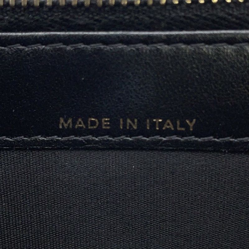 シャネル チェーンウォレット ボーイシャネル ココマーク キャビアスキン A84069 CHANEL 財布 ブラック 黒 安