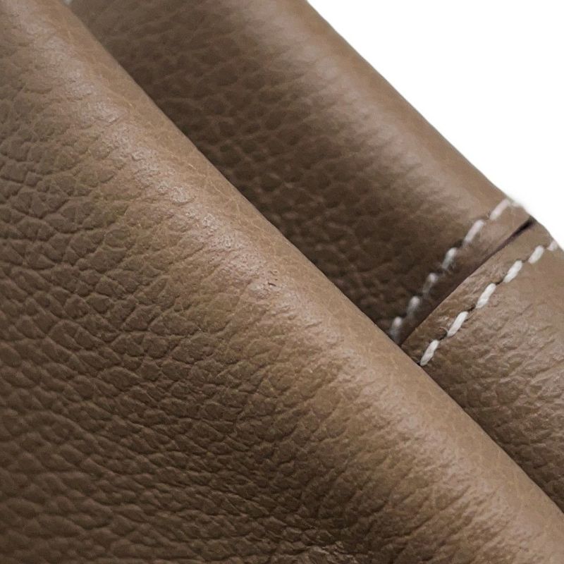 エルメス カードケース RMS エトゥープ/シルバー金具 エバーカラー K刻印 HERMES 名刺入れ