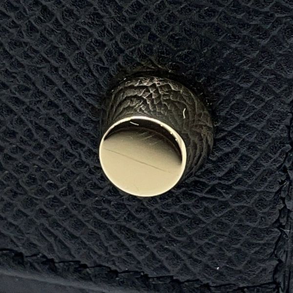 エルメス ハンドバッグ ケリー28 外縫い ブラック/ゴールド金具 エプソン T刻印 2wayショルダー 黒