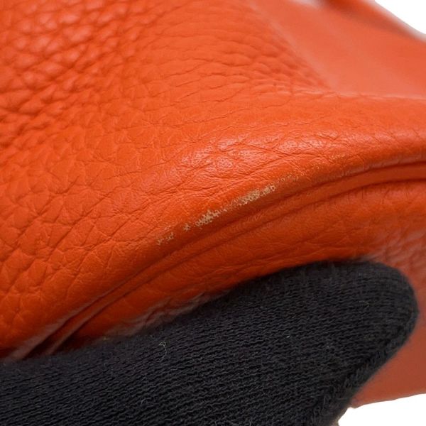 エルメス ハンドバッグ ボリード31 オレンジポピー/シルバー金具 トリヨンクレマンス T刻印 2wayショルダー