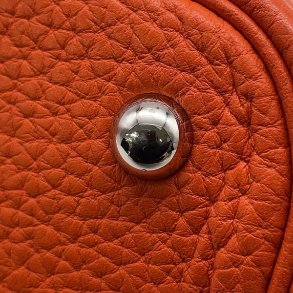 エルメス ハンドバッグ ボリード31 オレンジポピー/シルバー金具 トリヨンクレマンス T刻印 2wayショルダー