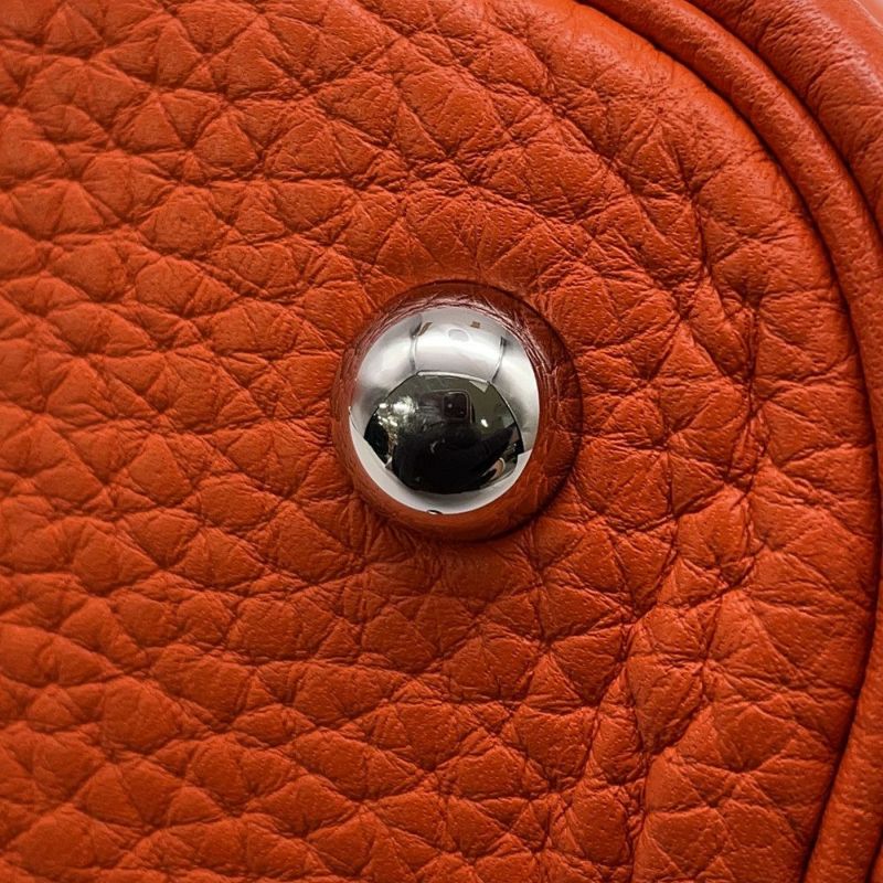 エルメス ハンドバッグ ボリード31 オレンジポピー/シルバー金具 トリヨンクレマンス T刻印 2wayショルダー