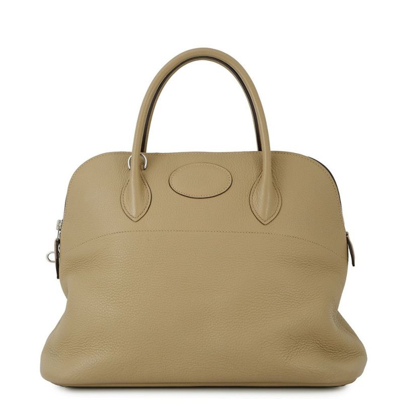 エルメス ハンドバッグ ボリード35 プシエール/シルバー金具 トリヨンクレマンス □L刻印 2wayショルダー