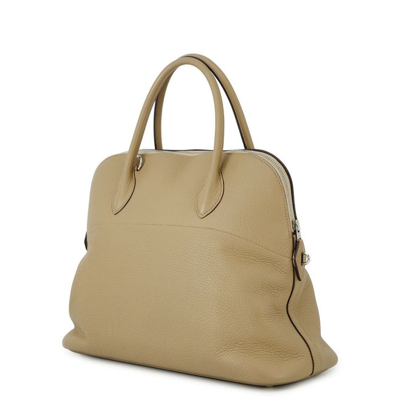 エルメス ハンドバッグ ボリード35 プシエール/シルバー金具 トリヨンクレマンス □L刻印 2wayショルダー