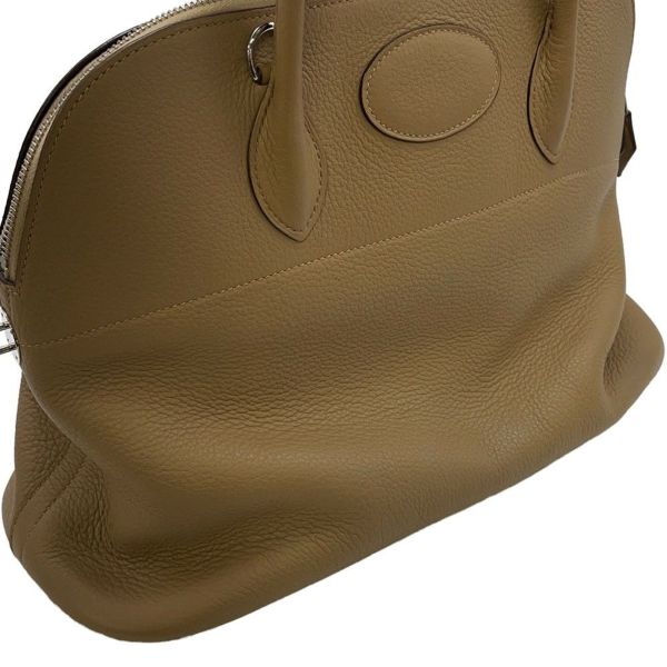 エルメス ハンドバッグ ボリード35 プシエール/シルバー金具 トリヨンクレマンス □L刻印 2wayショルダー