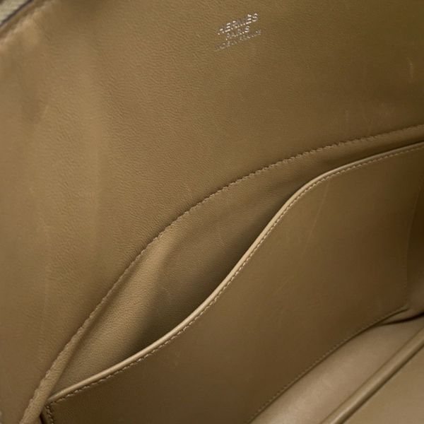 エルメス ハンドバッグ ボリード35 プシエール/シルバー金具 トリヨンクレマンス □L刻印 2wayショルダー