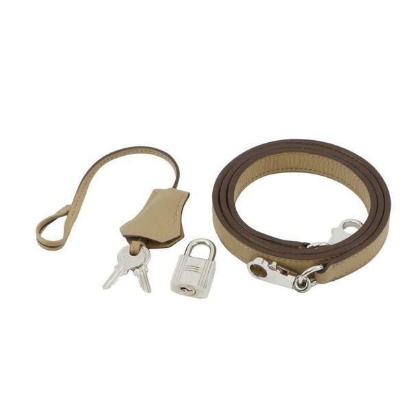 エルメス ハンドバッグ ボリード35 プシエール/シルバー金具 トリヨンクレマンス □L刻印 2wayショルダー