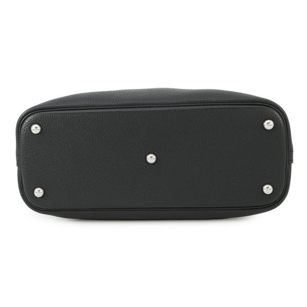 エルメス ハンドバッグ ボリード31 ブラック/シルバー金具 トリヨンクレマンス D刻印 2wayショルダー 黒